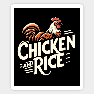 Chicken and Rice Magnet